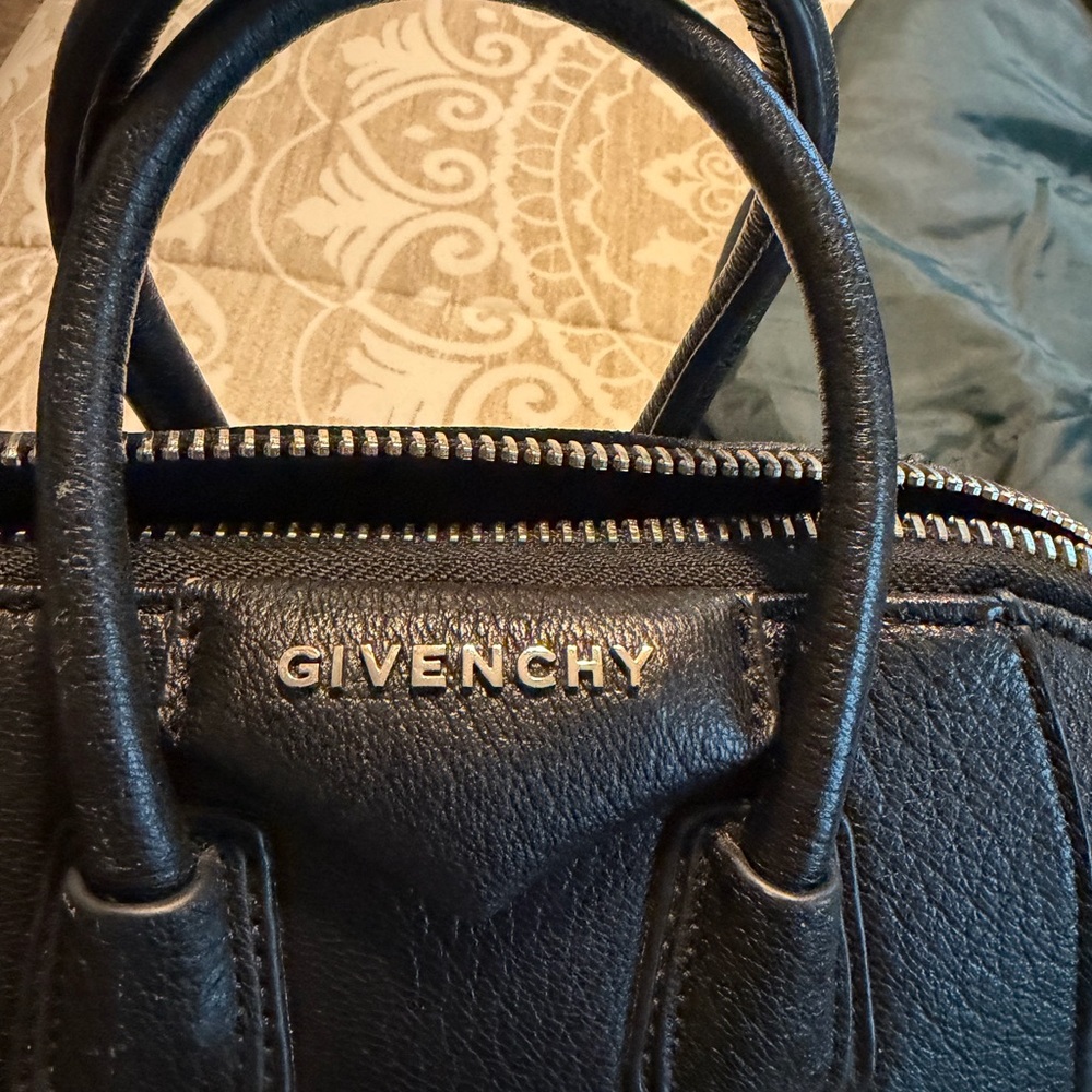 Midnight Black Textured Handbag